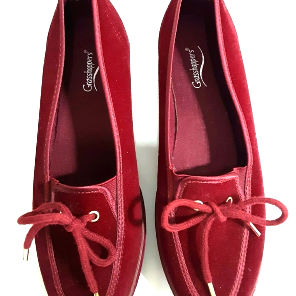 Grasshoppers 8 1/2 slender fit maroon